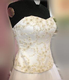 come fare corpetto da sposa in pizzo