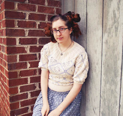 boho librarian outfit