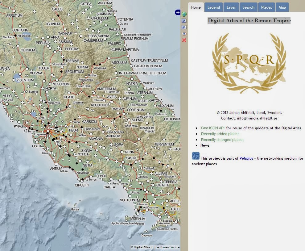 Grymvald Gazetteer Digital Atlas of the Roman Empire
