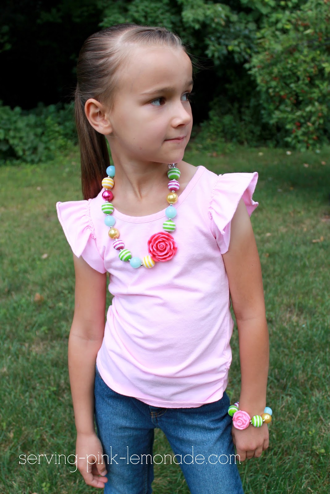 Serving Pink Lemonade Bailey's Blossoms Giveaway + Discounts for Everyone!