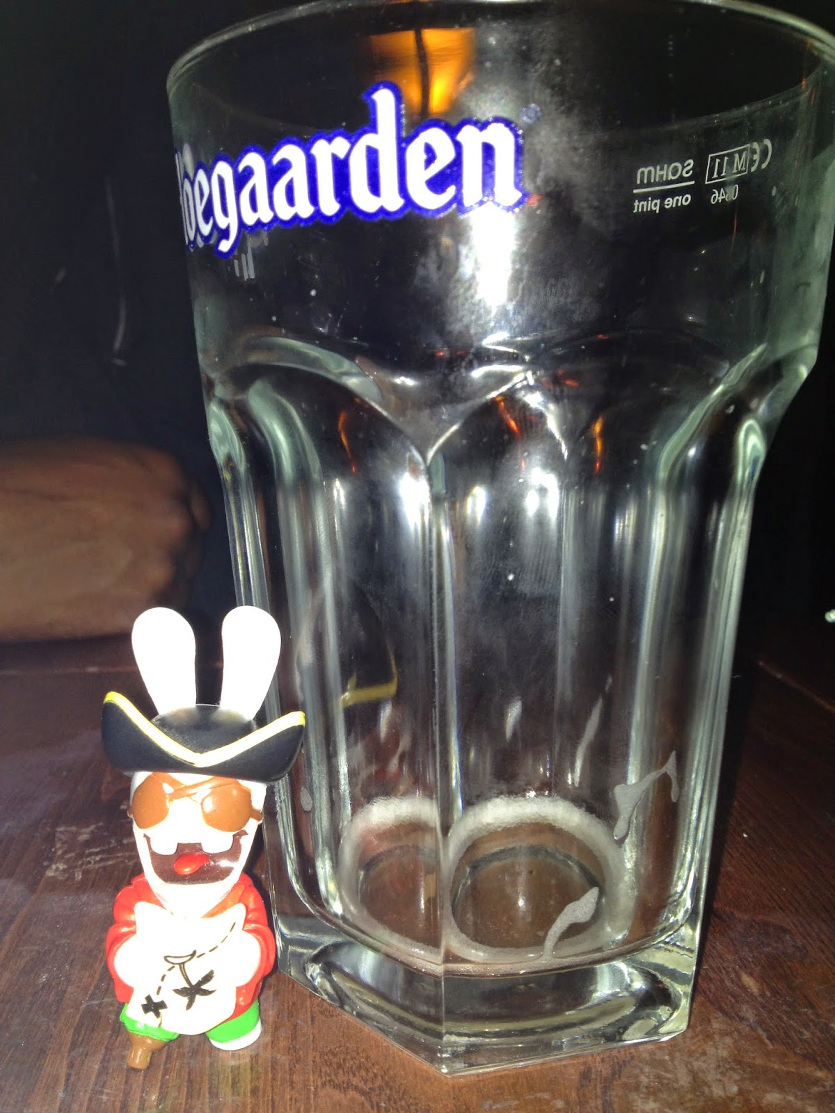 lapins crétins pinte vide londres pub