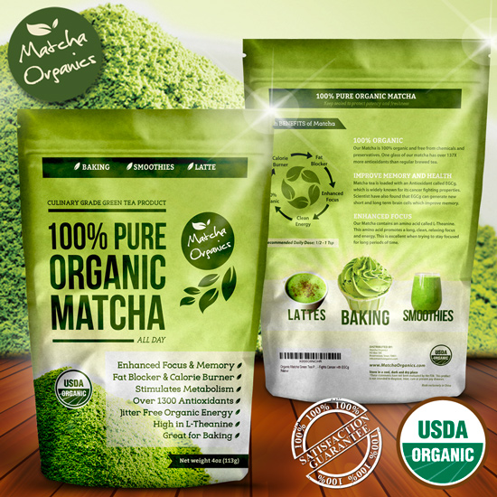 CELTICLADY'S REVIEWS 100 USDA Organic Matcha Green Tea Powder Extract