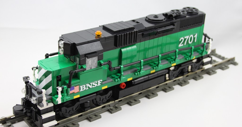 lego green train