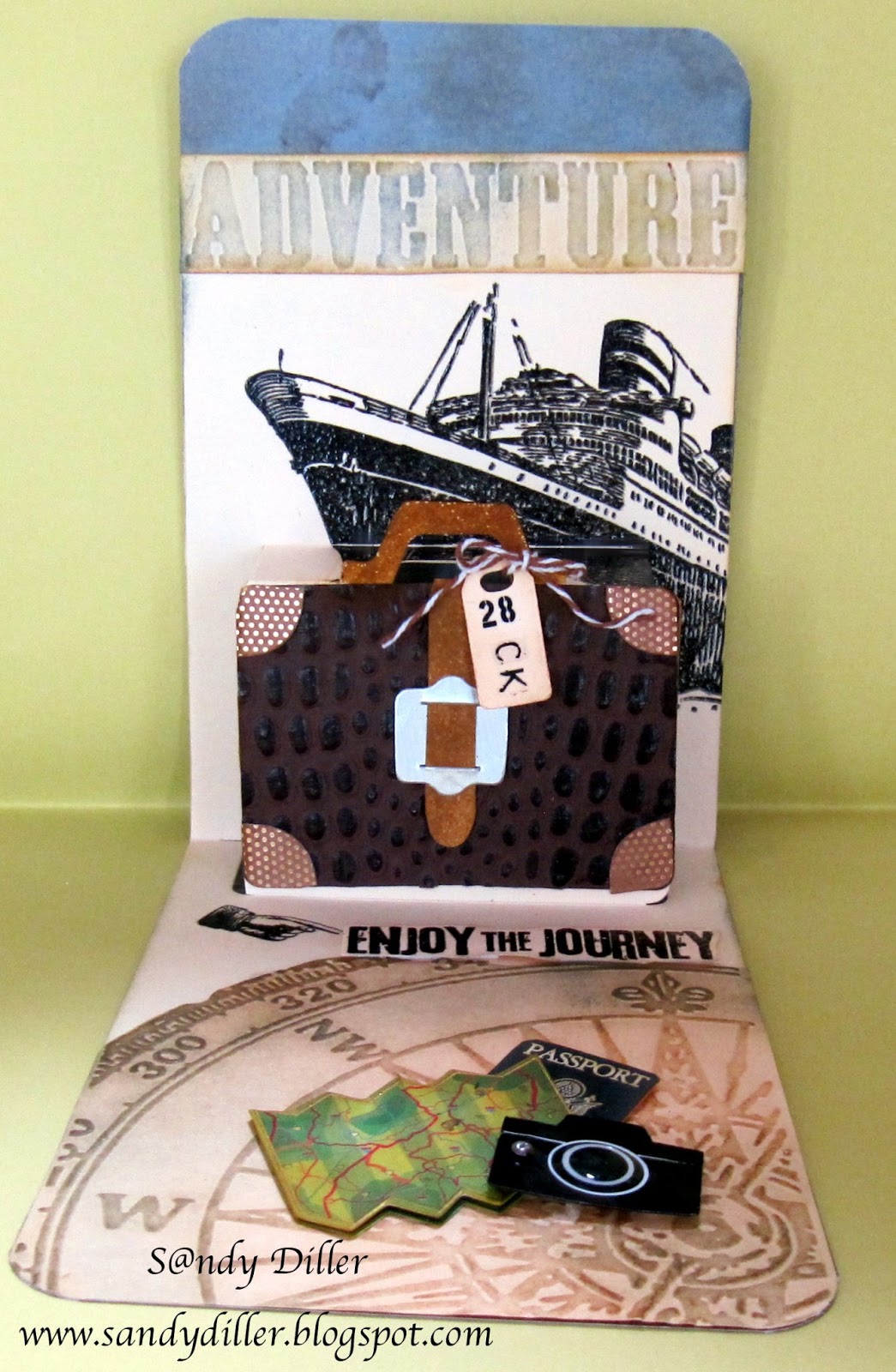 My "Crafty" Life on the PNC Suitcase Card