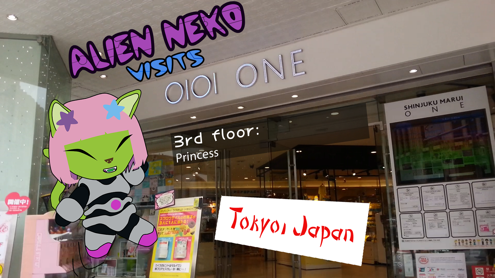 Alien Neko Tokyo Fashion Shop 3rd Floor Wigs And Princess Style