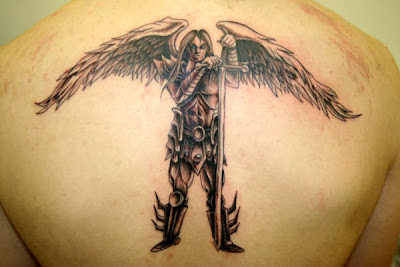 guardian angel tattoo design