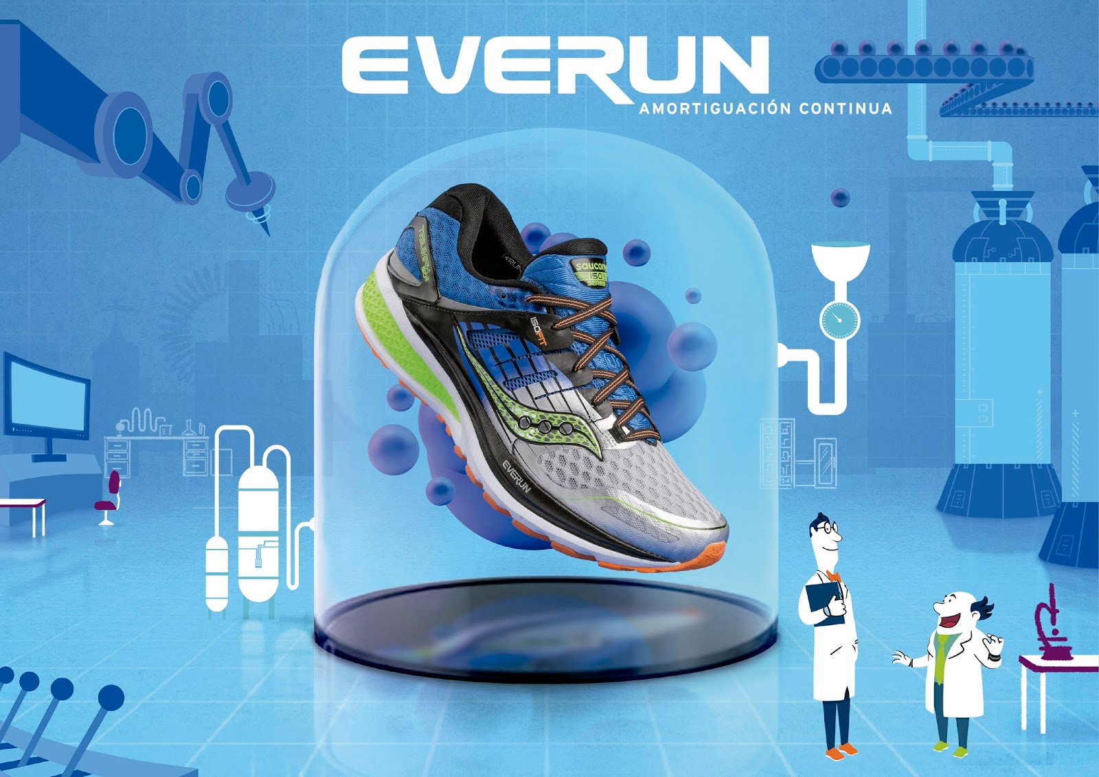 Aminhacorrida ® | SAUCONY® LANÇA A NOVIDADE TECNOLOGICA EVERUN™ COM AMORTECIMENTO CONTÍNUO