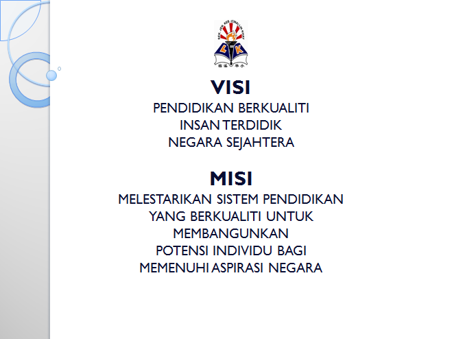 VISI DAN MISI SEKOLAH