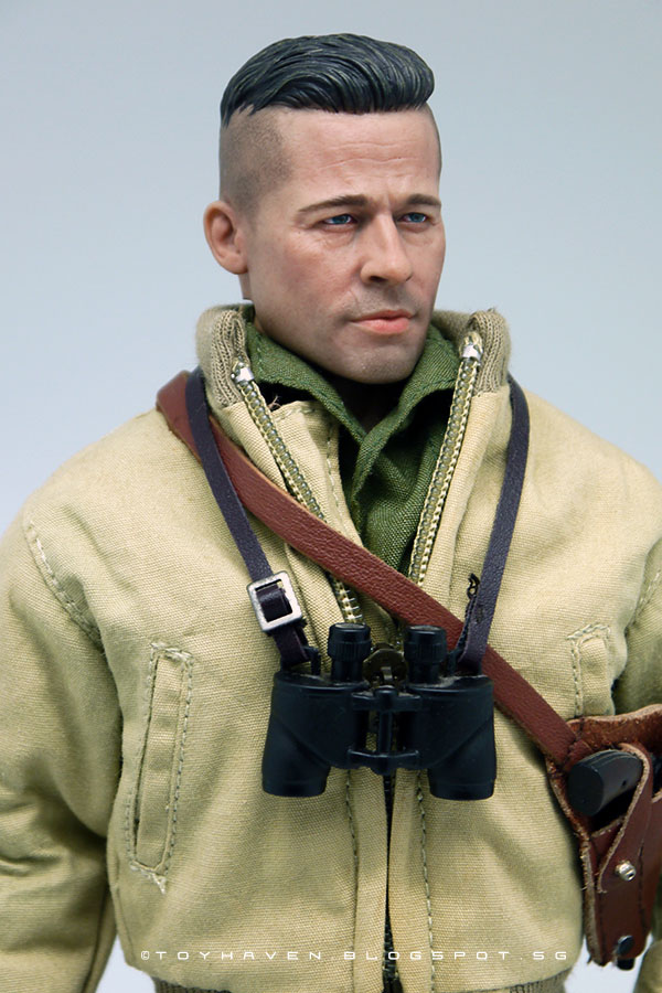 Brad Pitt Fury Haircut Length Guide