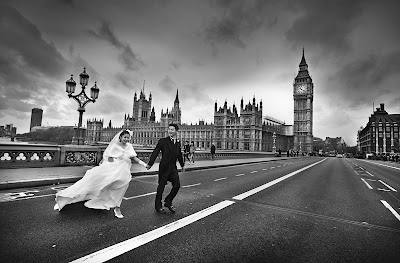 Black And White Wedding Photography