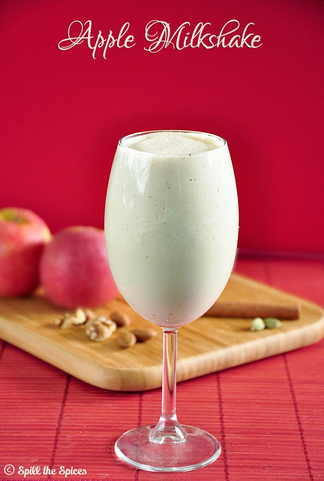 Apple Milkshake Spill the Spices