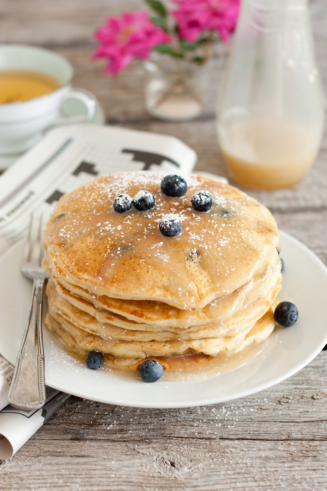 Blueberry Buttermilk Pancakes | Quick & Easy Recipes