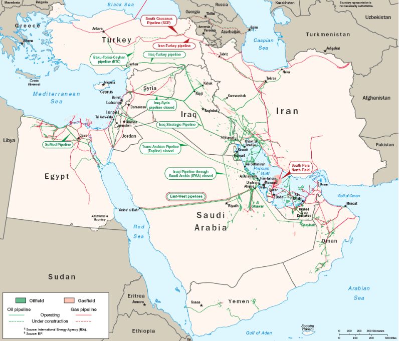 Middle East Countries Map Pictures | Map of Asia Pictures