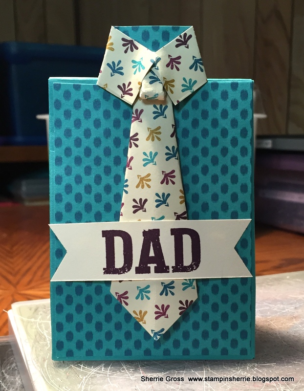 Stampin Sunshine Father's Day Gift Box