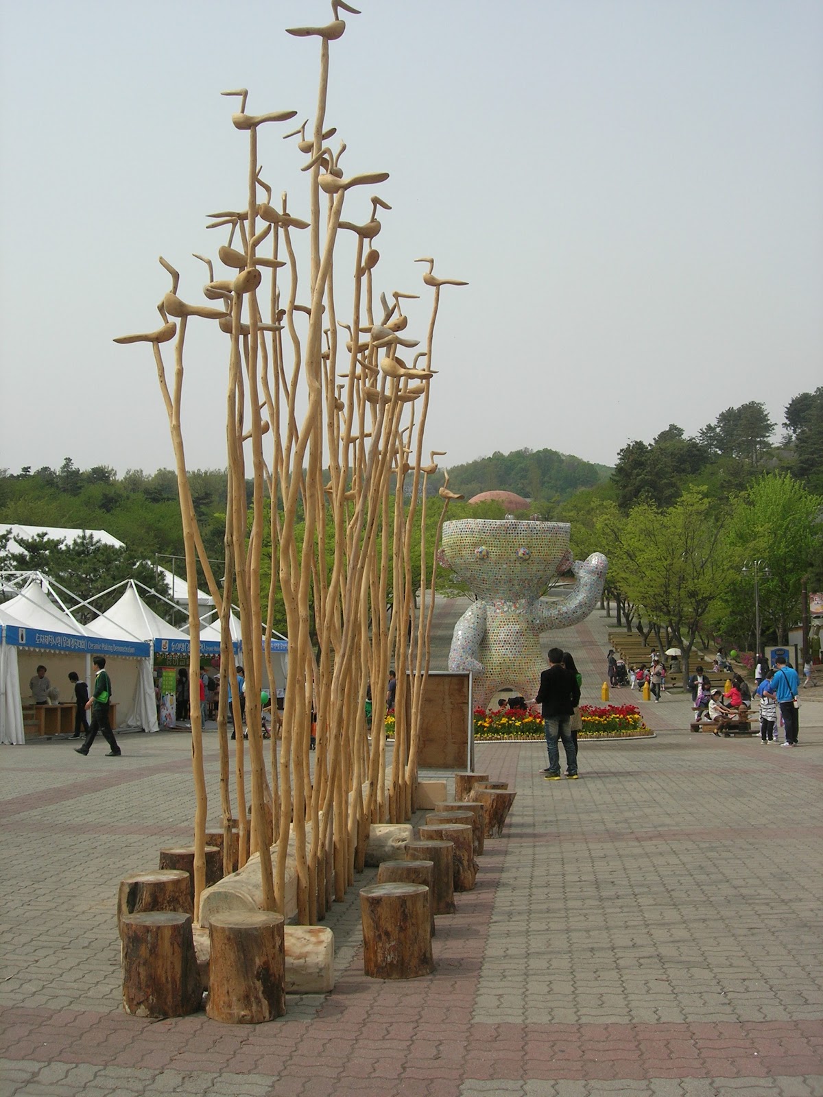 "Not all those who wander are lost." Icheon Ceramics Festival