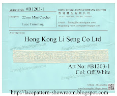 Mini Cotton Crochet Lace Manufacturer - Hong Kong Li Seng Co Ltd