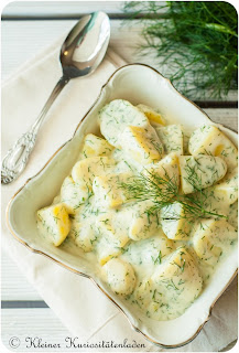 Kartoffeln in Dill-Sahnesauce ~ Dillstuvad Potatis 