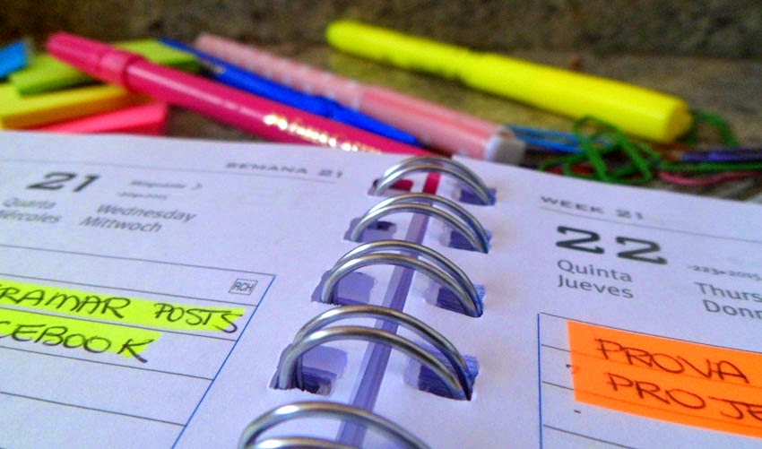Como organizar agenda Como organizar agenda
