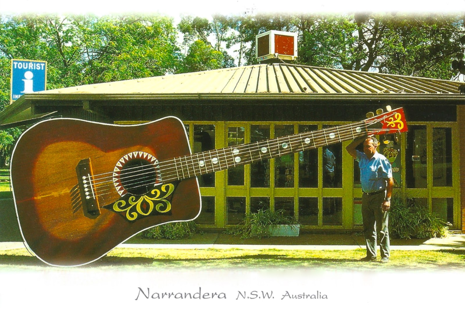 My Favorite Views Australia Narrandera, World's Largest Playable Guitar