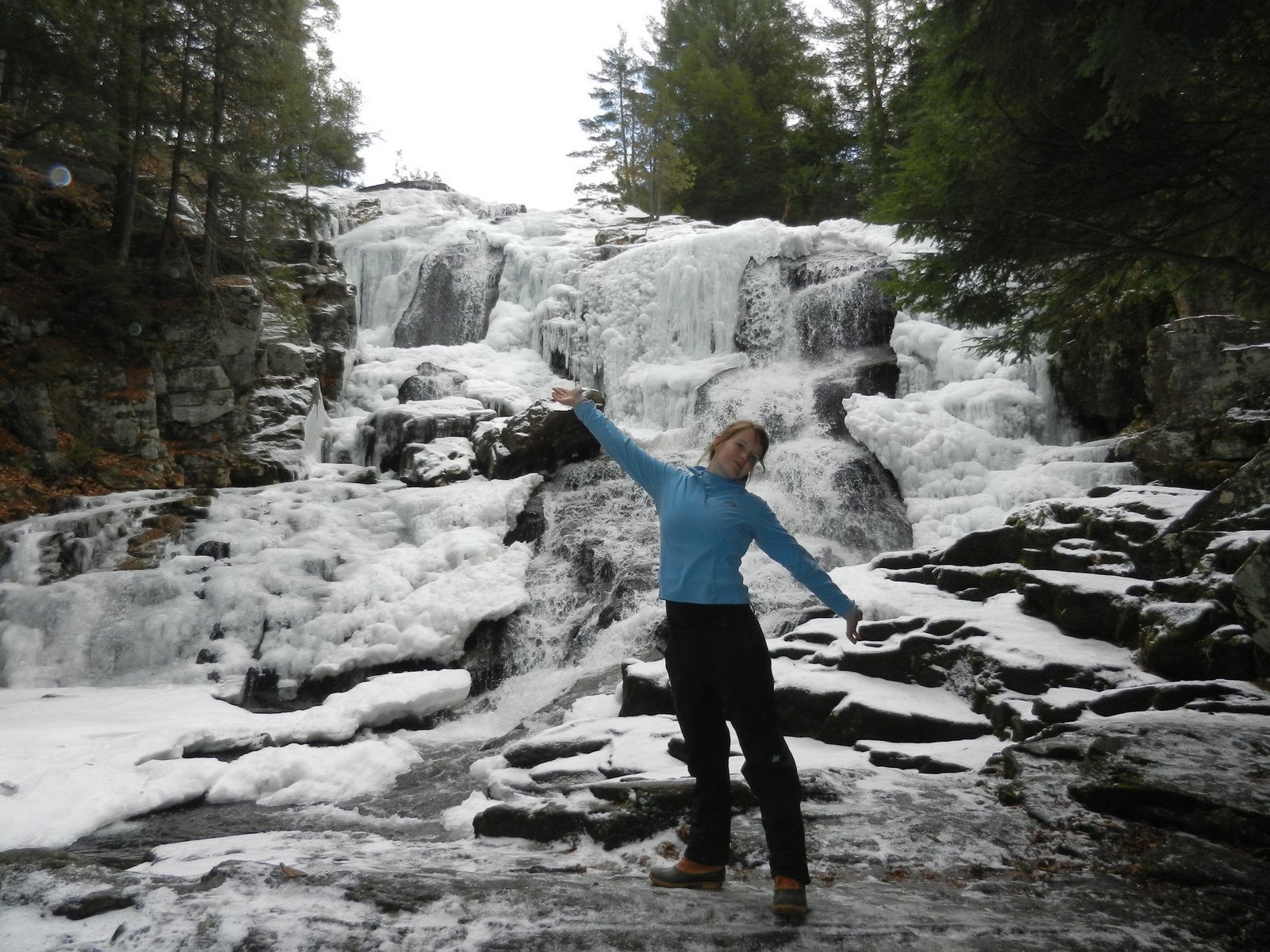 Off on Adventure Shelving Rock Mountain (Revisited) 1/8/12