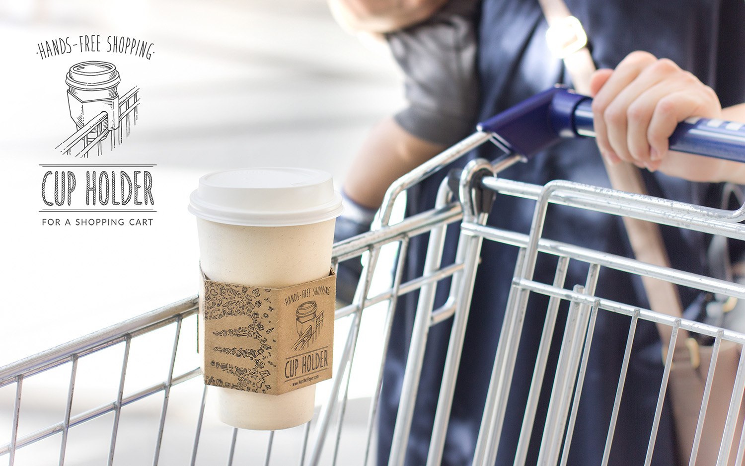 Cup Holder For Shopping Cart Packaging Of The World