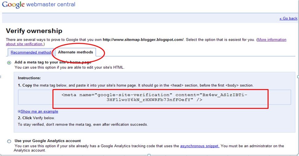 การทำ sitemap สำหร บ blogger