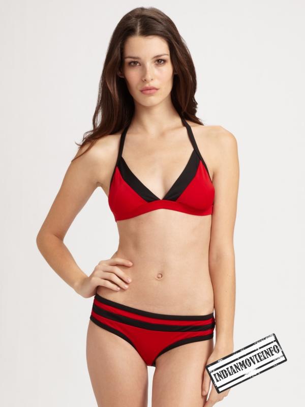 Model Carly Foulkes Bikini Stills