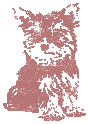 犬 ヨークシャー テリアのイラスト スタンプ 動物 かわいいスタンプ 判子 イラストのフリー素材集 無料