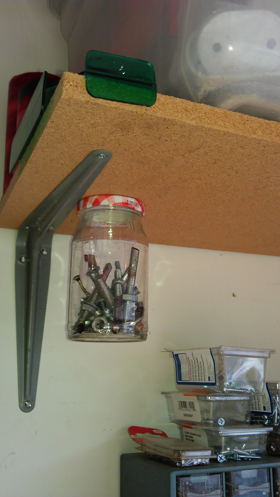 DIY Nuts and bolts organizers. Cost 0