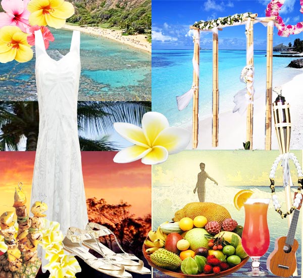 Beach Hawaii Wedding Outfits