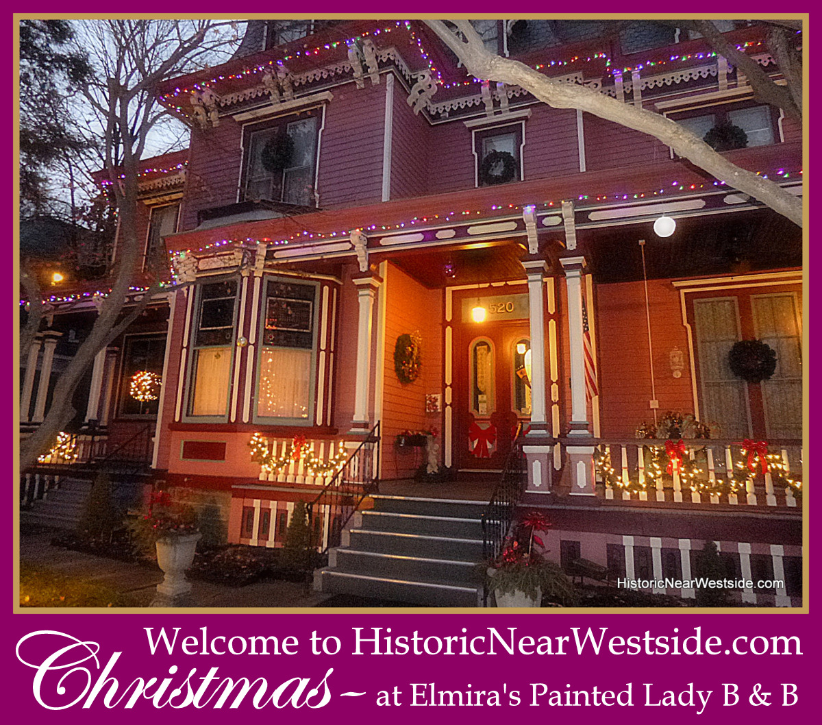 Victorian homes guided tours, public, private, bus tours, in Elmira, NY