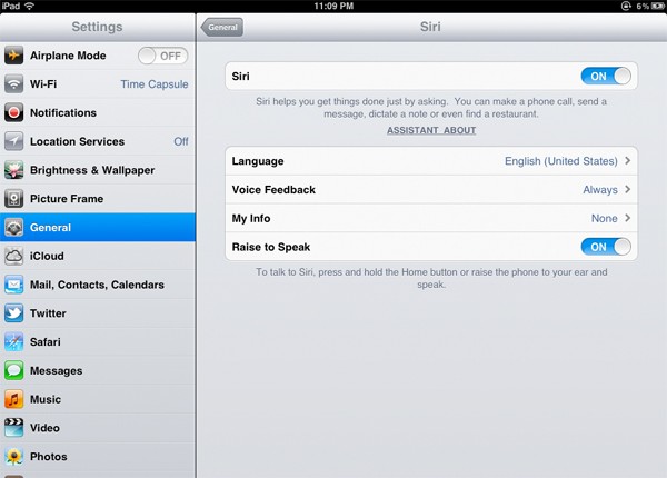 Siri Ported to iPad, BUT No Voice Still