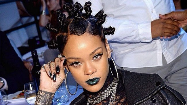 Rihanna Calls Her Bantu Knots Ghetto Curlynikki Natural Hair