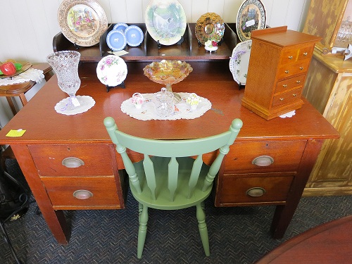 The Antique Polishers Silky Oak Desk