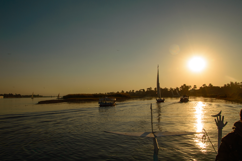 Путешествия: О жизни: Закат на Ниле фото