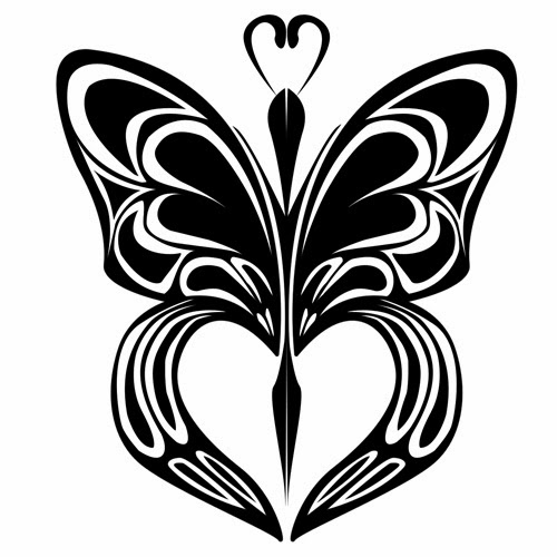 Tattoos Book: +2510 FREE Printable Tattoo Stencils: Butterfly tattoo
