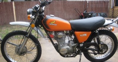 Honda XL175 and XL175K1 Motorcycle Wiring Diagram | All about Wiring
