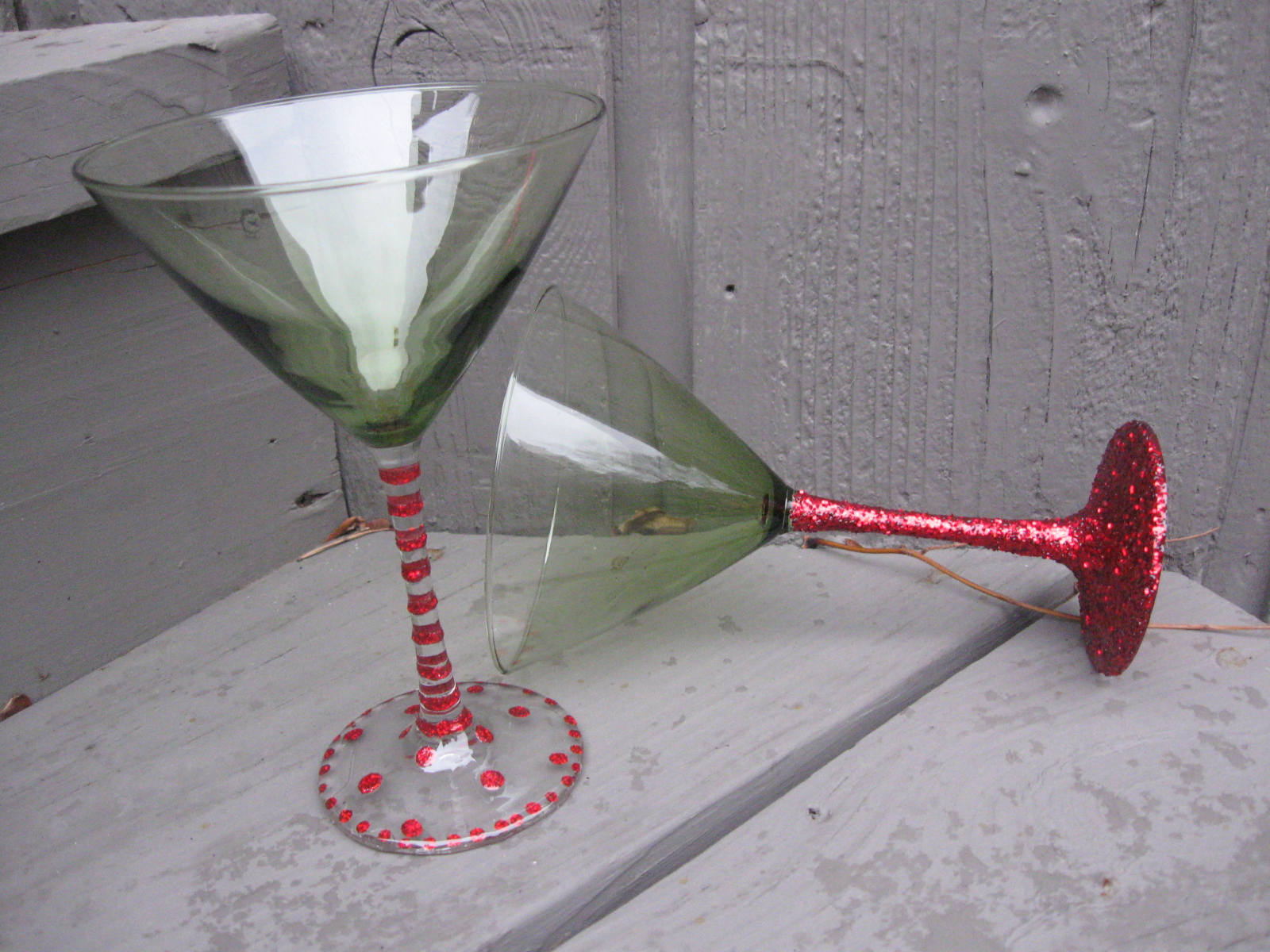 Craft Klatch ® Very Merry Martini Glasses Craft Tutorial