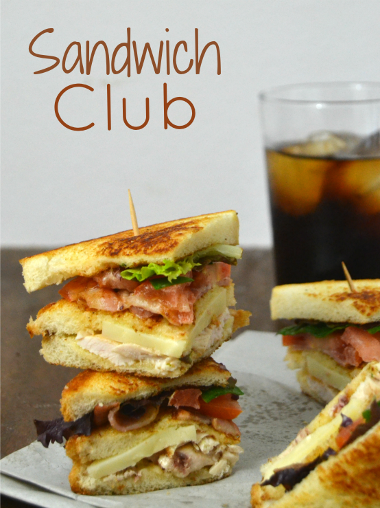 Sándwich Club De Pollo

