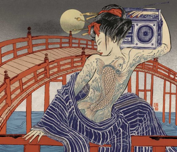 yuko shimizu ilustrações revistas mulheres fortes gueixas japão yuko shimizu ilustrações revistas mulheres fortes gueixas japão