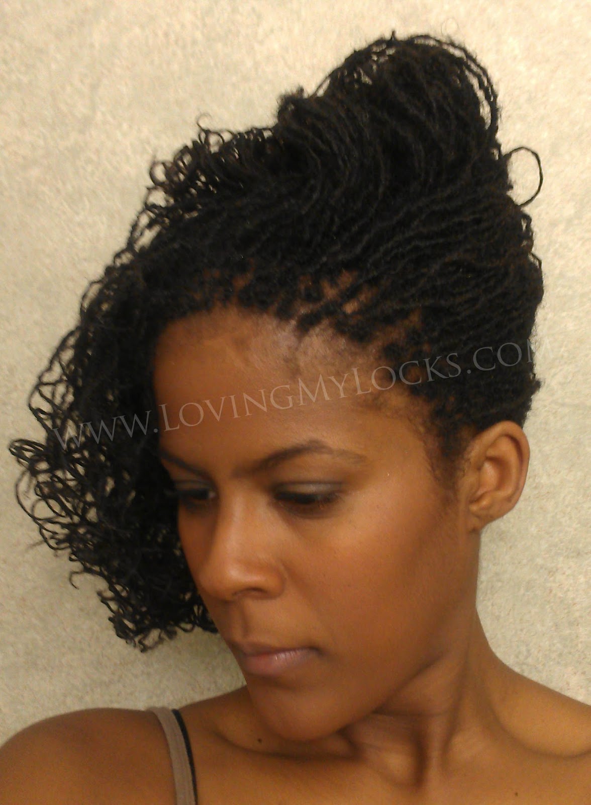 Loving My Locks Sisterlocks in an Updo