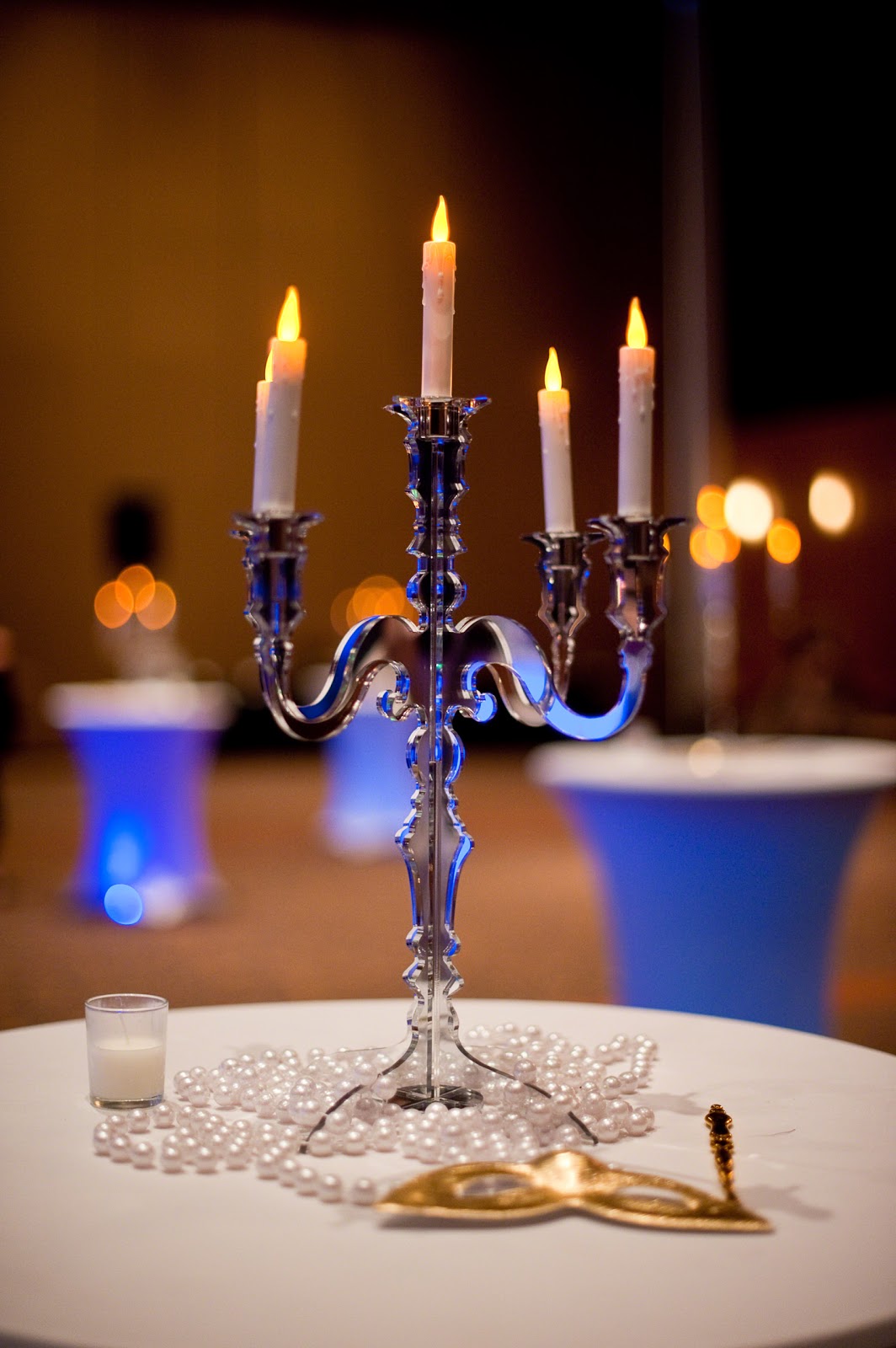 Southern Hostess Party Supply Monday Acrylic Candelabras