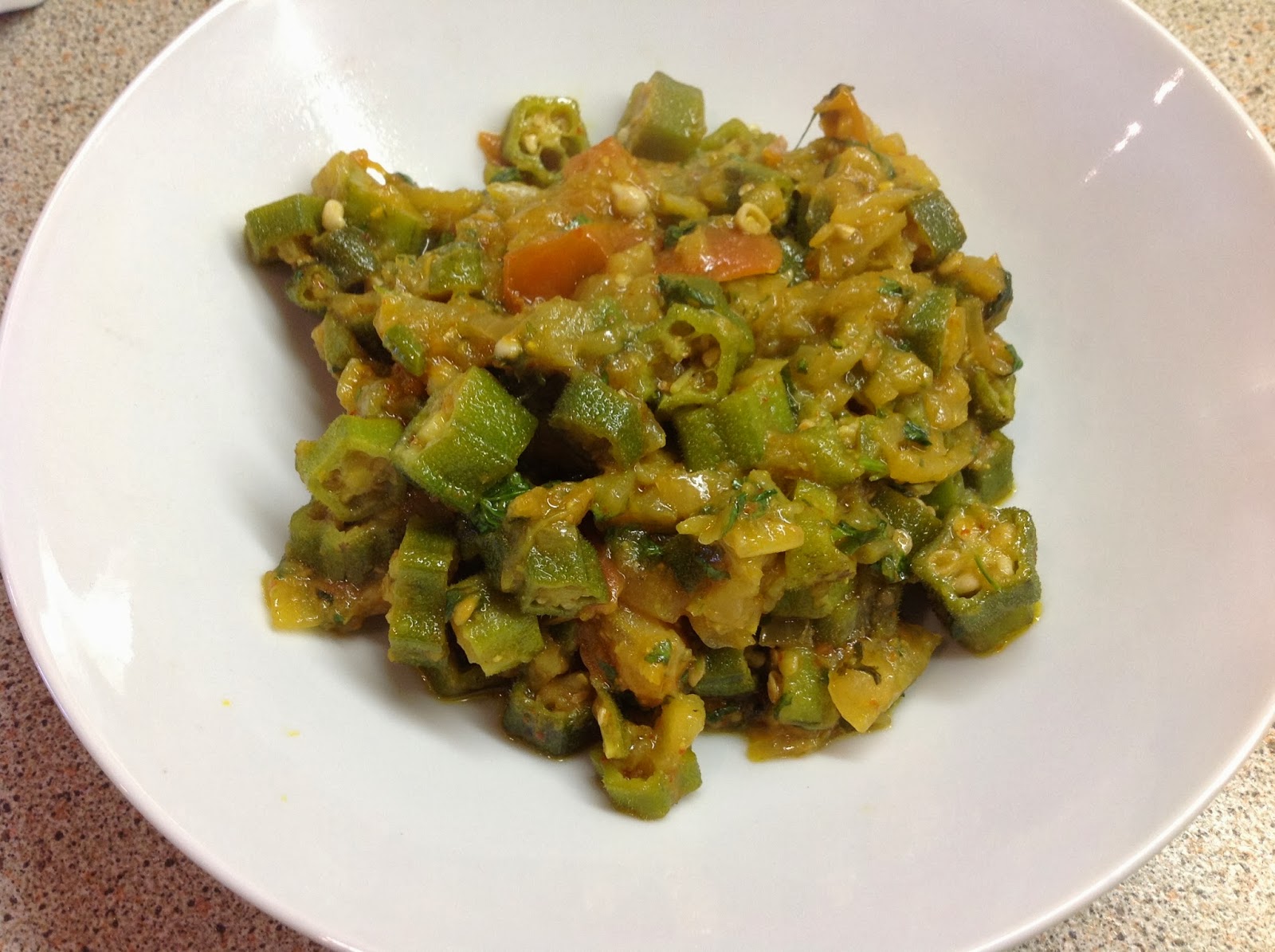 This Muslim Girl Bakes Bhindhi (Okra Curry)