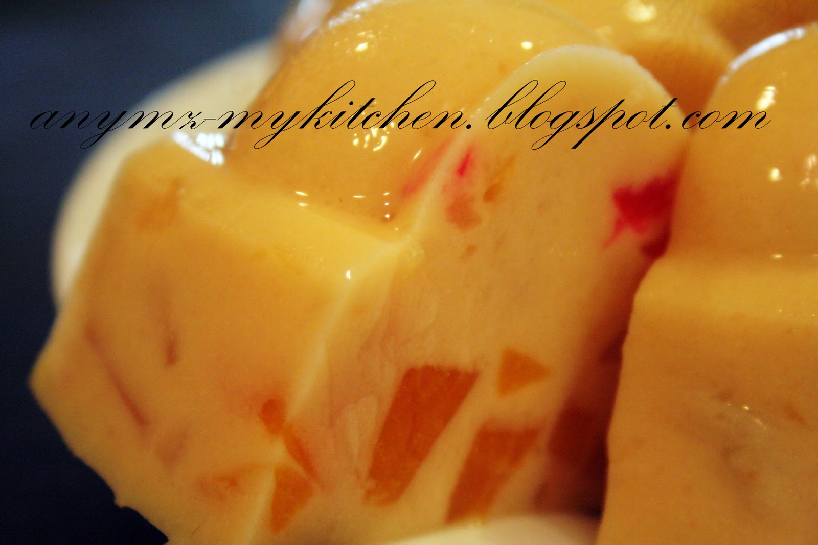 My Kitchen Fruit Cocktail Pudding