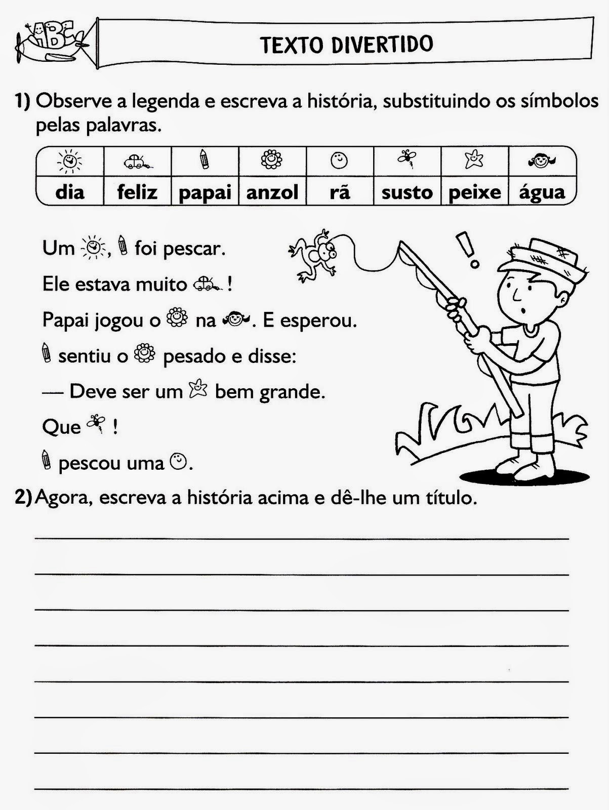 Educa X: Atividades de português 2 ano interpretação de texto