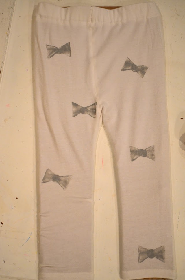 crooked shmooked BOW LEGGINGS tutorial