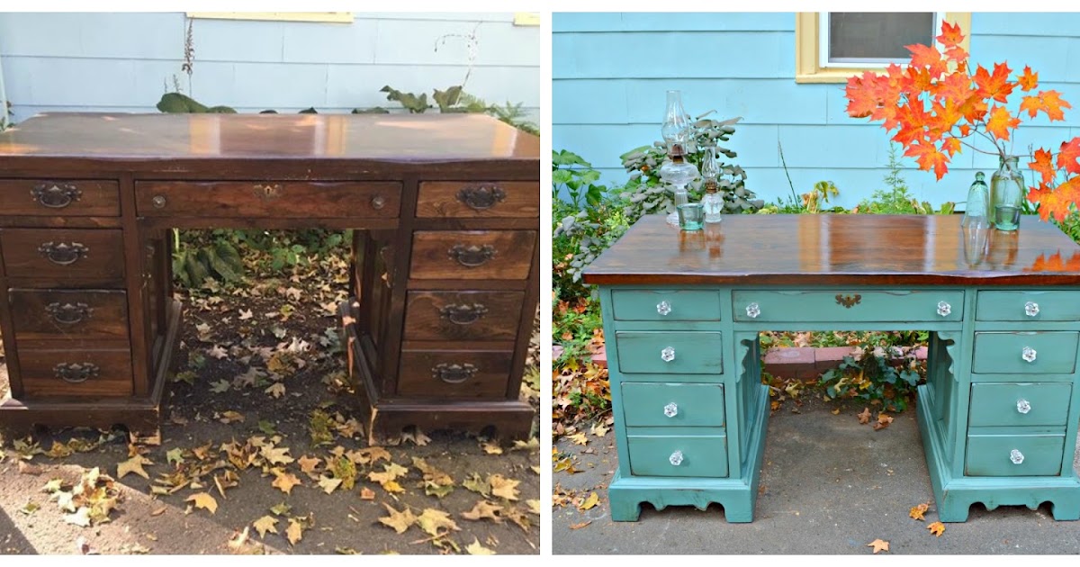 Heir and Space A Vintage Bennington Pine Desk
