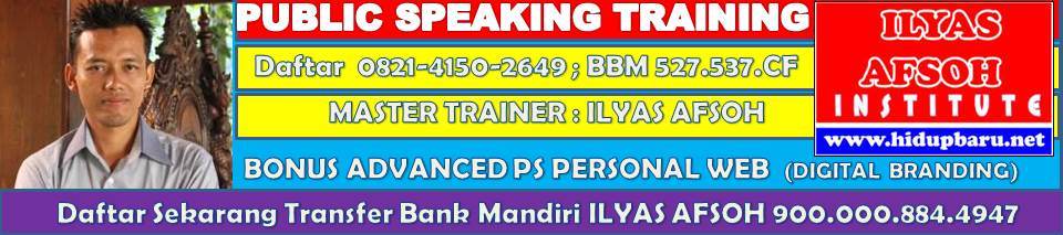Semarang Public Speaking 0821-4150-2649 
