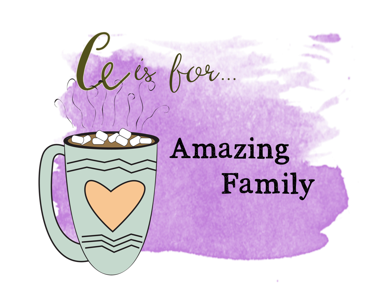 A is for Amazing Family Sara J Creations