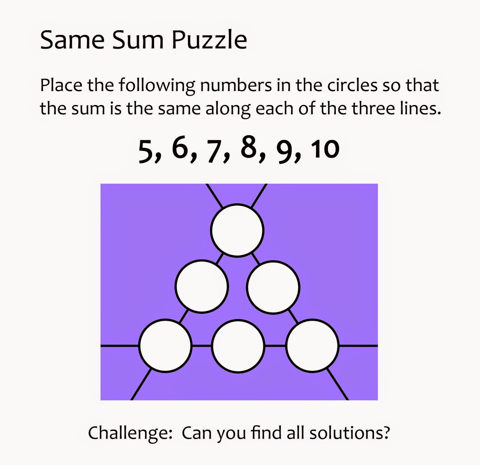1001 Math Problems consecutive numbers and other number sequences